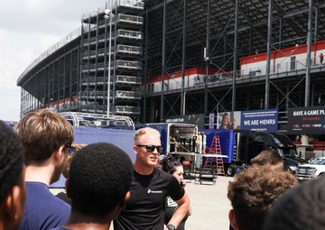 Cleveland Marines at NASCAR