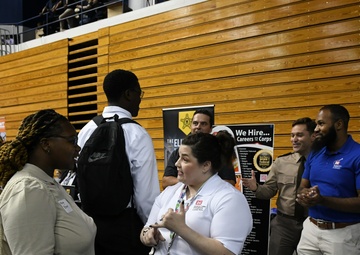 Nashville District recruits future Corps employees at TSU career fair