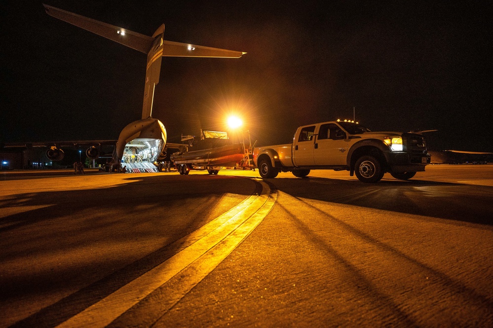 375th Logistics Readiness Squadron assist in Coast Guard Redeployment