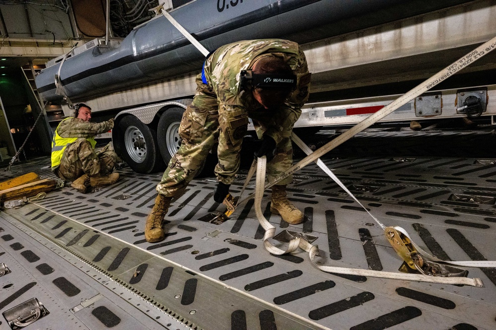 375th Logistics Readiness Squadron assist in Coast Guard Redeployment