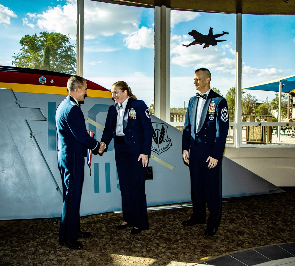Rice inducted into Senior Non-Commissioned Officer tier