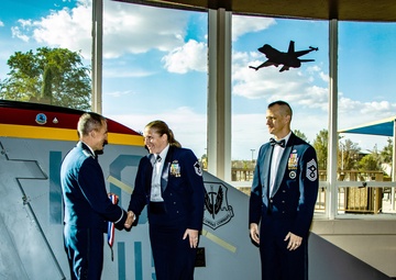 Rice inducted into Senior Non-Commissioned Officer tier