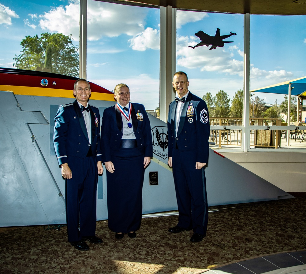 Rice inducted into Senior Non-Commissioned Officer tier