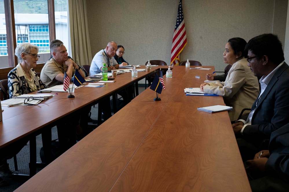 Coast Guard District 14 Commander participates in Pacific Island leaders panel