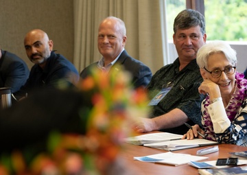 Coast Guard District 14 Commander participates in Pacific Island leaders panel