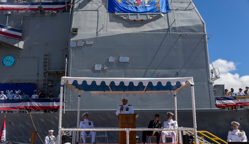 USS Port Royal Decomissioning, Joint Base Pearl Harbor-Hickam, MIDPAC