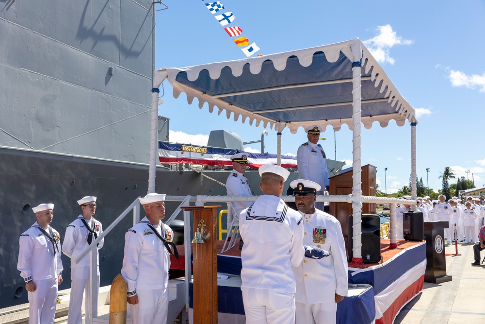 USS Port Royal Decommissioning, Joint Base Pearl Harbor-Hickam, MIDPAC