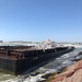 Coast Guard responds to adrift, aground barge near Corpus Christi, Texas