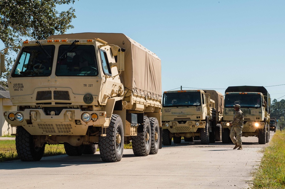 Louisiana National Guard sends trucks, Soldiers to Florida