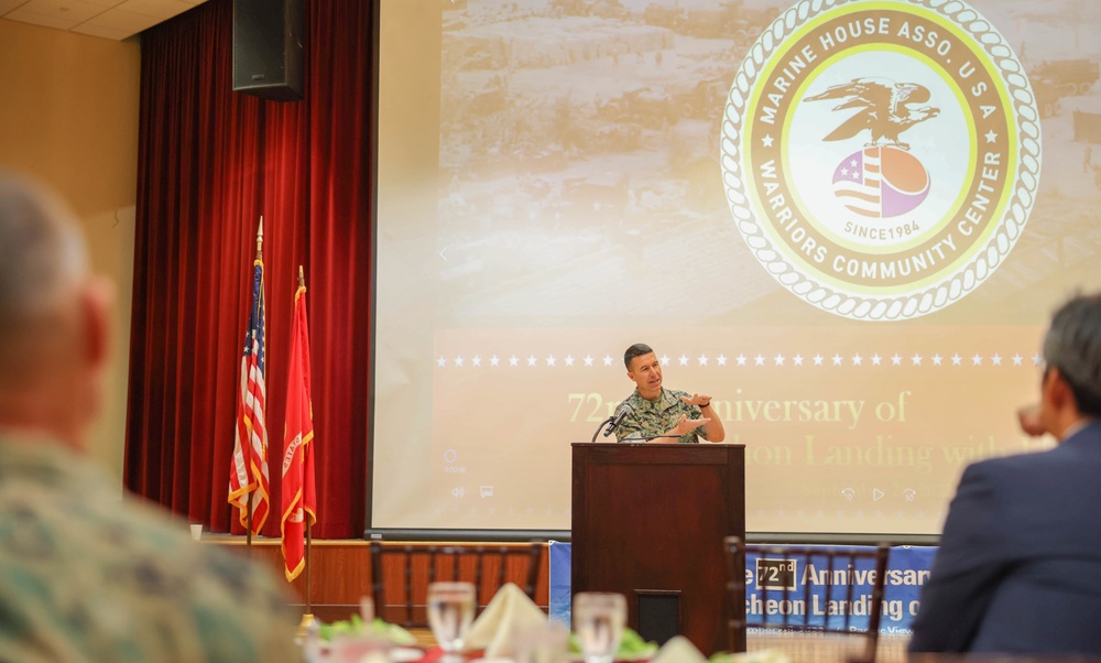 1st Marine Division celebrates 72nd anniversary of the Inchon landing