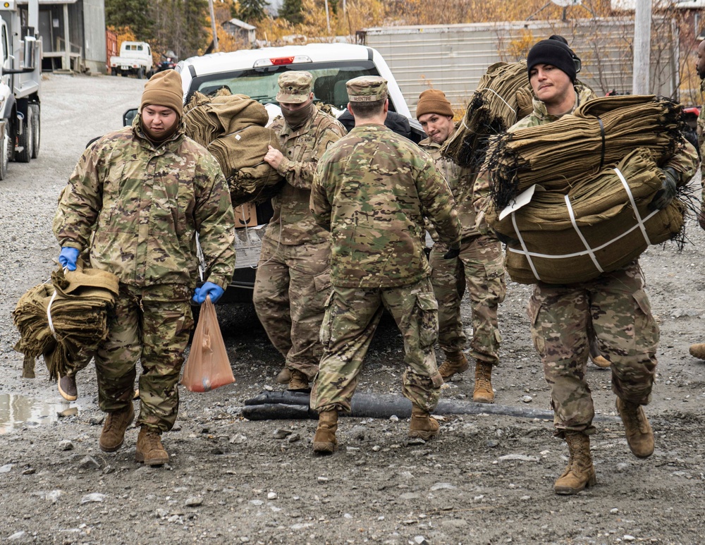 Joint Task Force – Nome service members assist Koyuk following disaster declaration