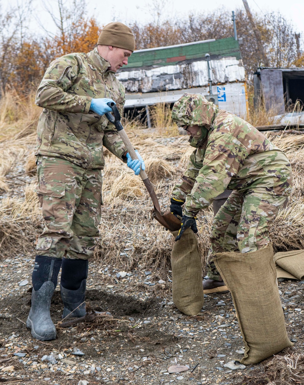 Joint Task Force – Nome service members assist Koyuk following disaster declaration