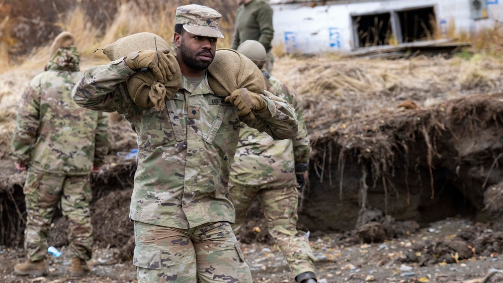 Joint Task Force – Nome service members assist Koyuk following disaster declaration