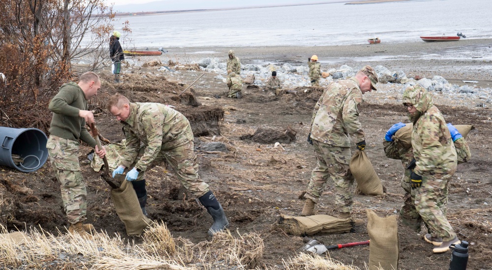 Joint Task Force – Nome service members assist Koyuk following disaster declaration