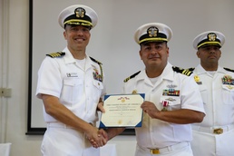 Submarine Group 7 Force Protection Officer Retires after Thirty Years of Combined Military Service