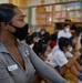 Marines Teach Suginoko Preschool Students English