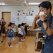 Marines Teach Suginoko Preschool Students English