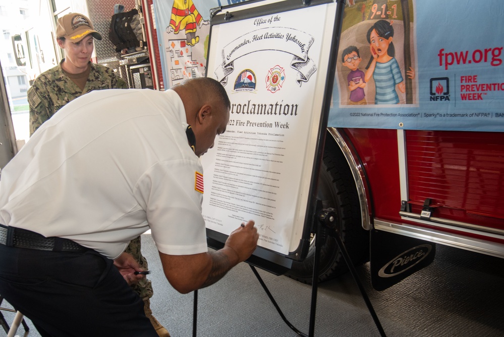 CFAY Fire Prevention Proclamation