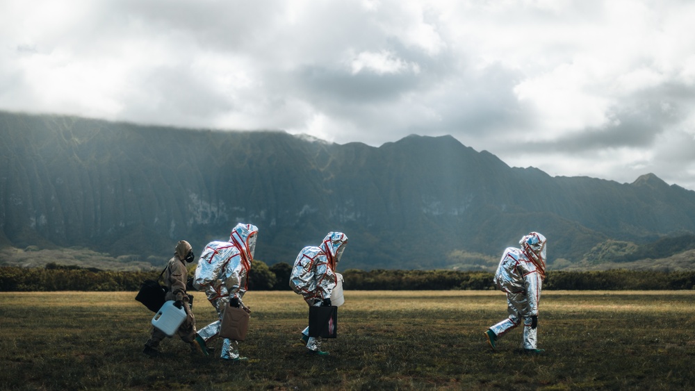 3d MLR EOD Marines Conduct Joint Training Exercise