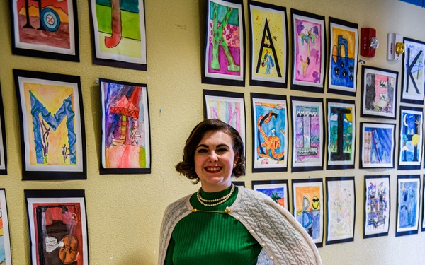 There is HOPE against the wall