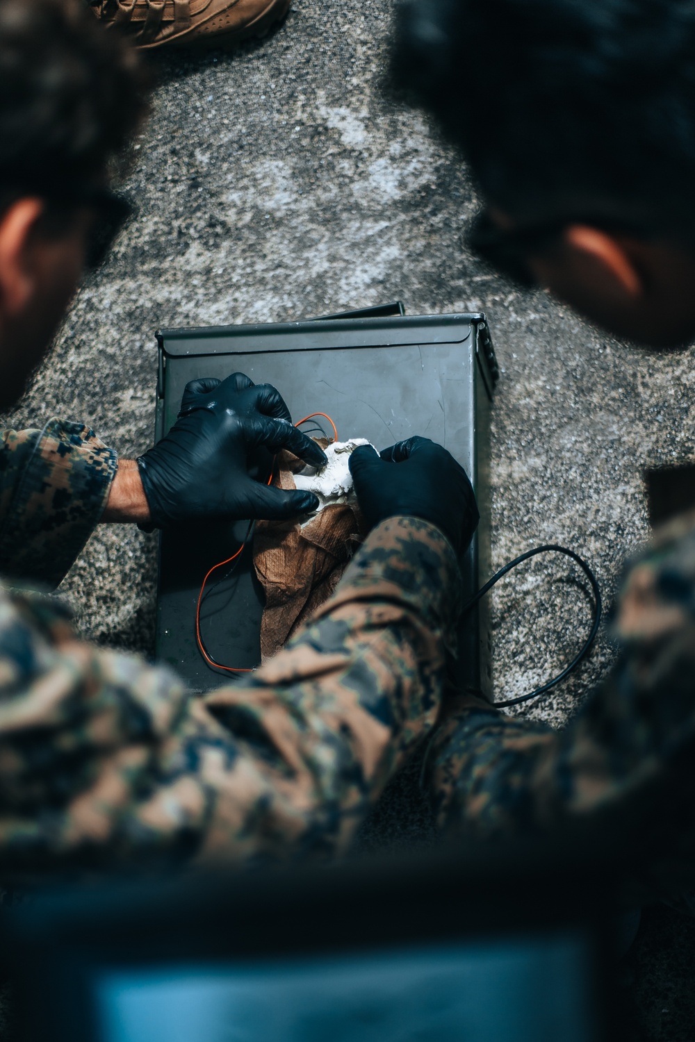 3d MLR EOD Marines Conduct Joint Training Exercise