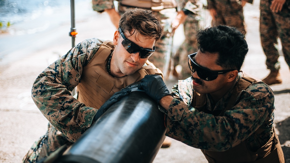 3d MLR EOD Marines Conduct Joint Training Exercise