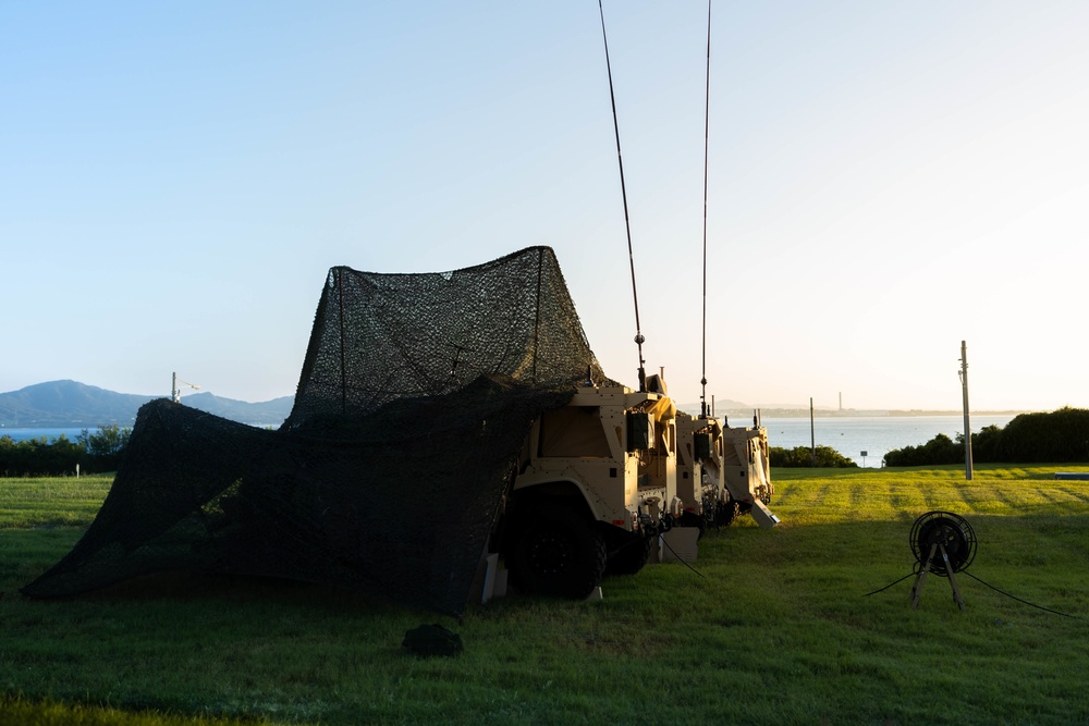 3D MARDIV Marines support long-range communications for KAMANDAG-6 and Resolute Dragon 22