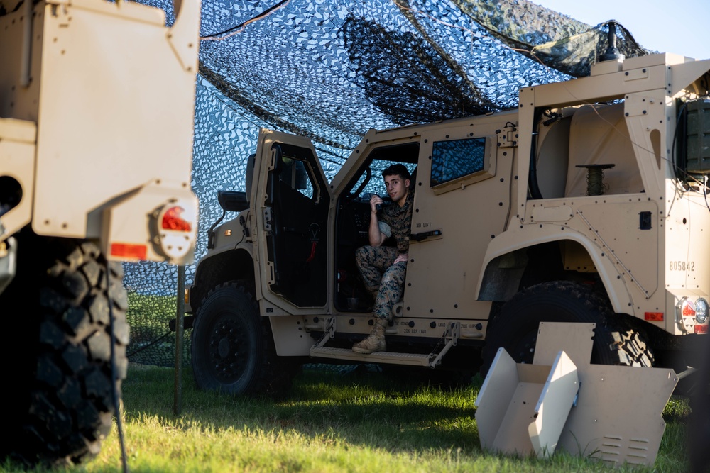 3D MARDIV Marines support long-range communications for KAMANDAG-6 and Resolute Dragon-22