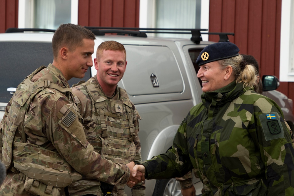 U.S. Army Europe and Africa participate in Swedish exercise Nordic Strike 22