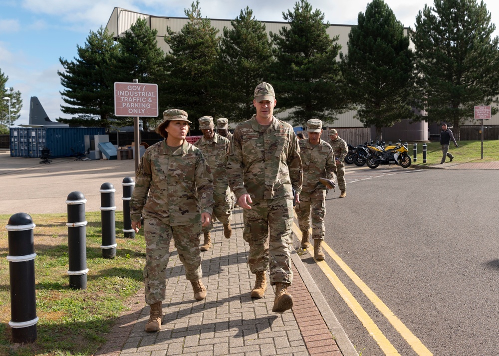 CMSAF visits RAF Mildenhall