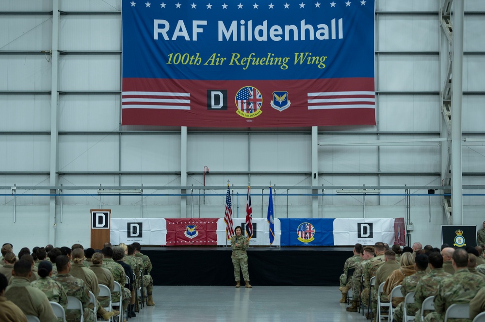 CMSAF visits RAF Mildenhall