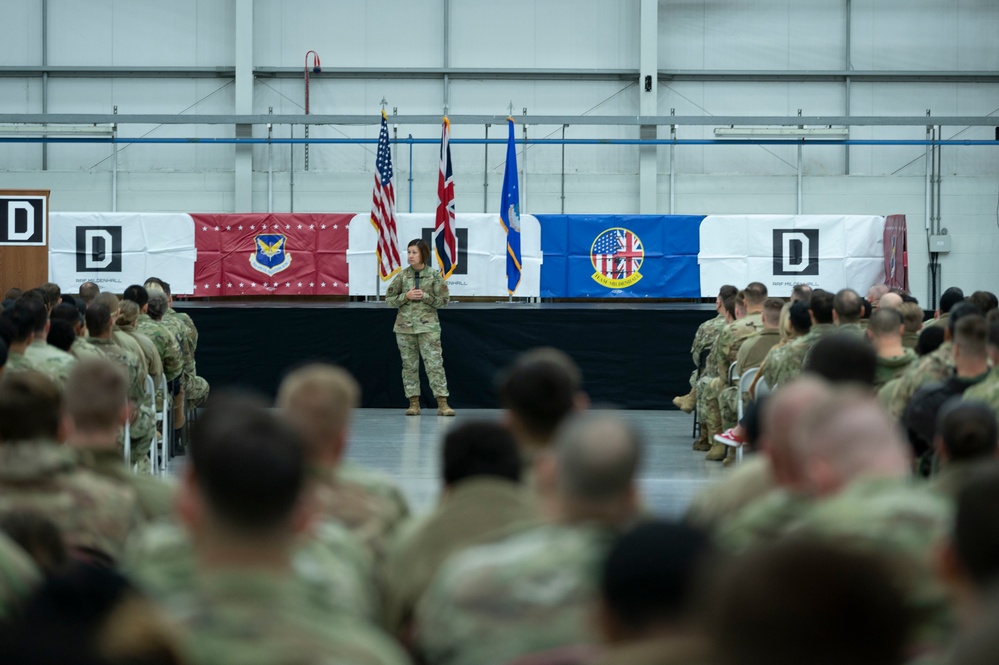 CMSAF visits RAF Mildenhall