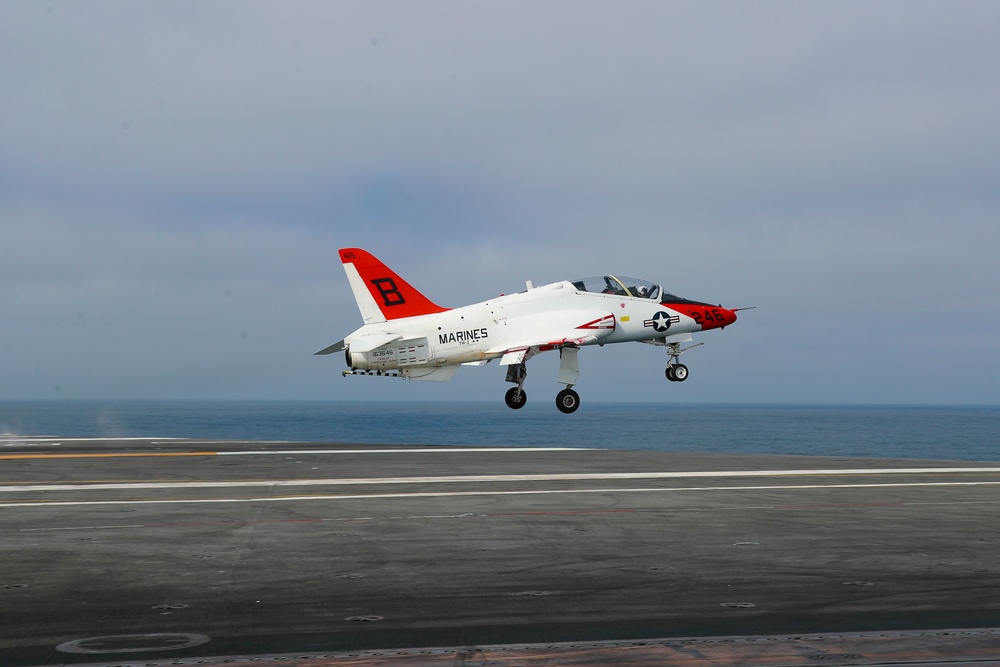 Abraham Lincoln conducts flight operations