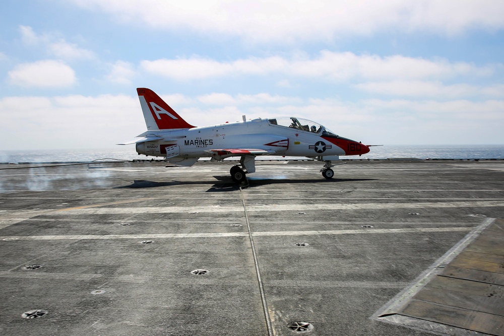 Abraham Lincoln conducts flight operations