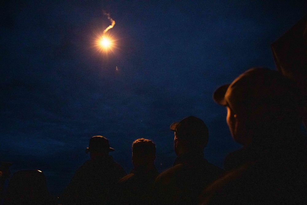 USS Paul Ignatius (DDG 117) Sailors Conduct Flare Training