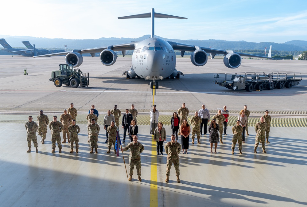 521st Air Mobility Operations Wing Staff Photo