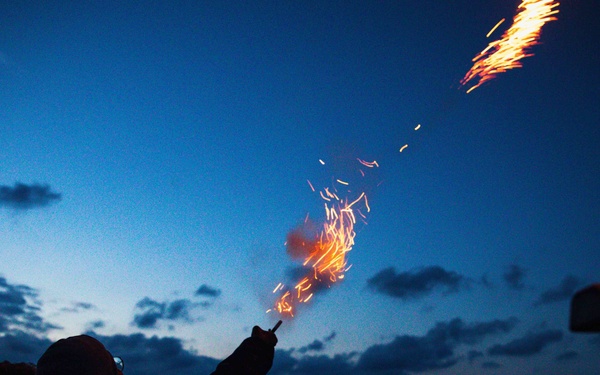 USS Paul Ignatius (DDG 117) Sailors Conduct Flare Training