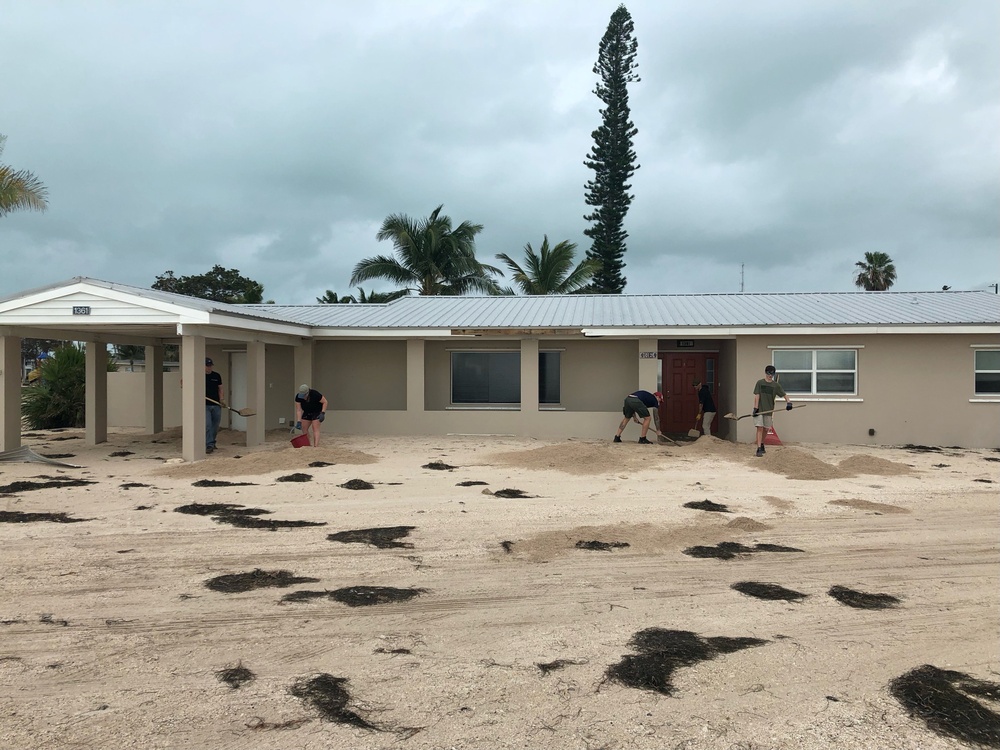 Hurricane Ian cleanup at Naval Air Station Key West