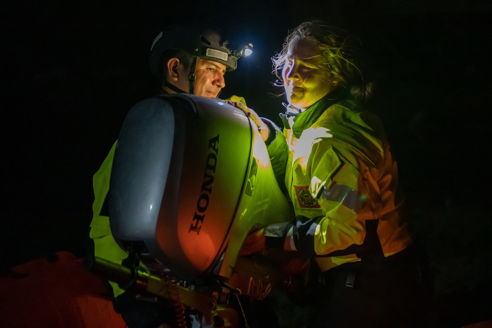 Coast Guard conducts search and rescue operations post Hurricane Ian landfall