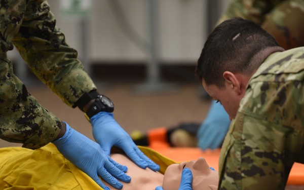 DoD Fire Academy drills EMR psychomotor skills
