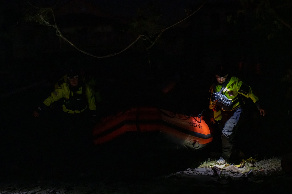 Coast Guard conducts search and rescue operations post Hurricane Ian landfall