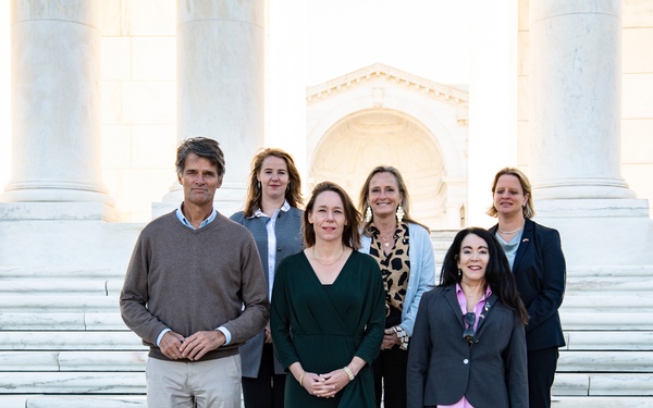 Minister of Interior and Kingdom Affairs for the Netherlands Hanke Bruins Slot Participates in a Public Wreath-Laying at the Tomb of the Unknown Soldier