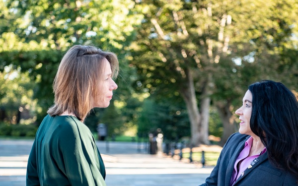 Minister of Interior and Kingdom Affairs for the Netherlands Hanke Bruins Slot Participates in a Public Wreath-Laying at the Tomb of the Unknown Soldier