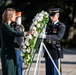 Minister of Interior and Kingdom Affairs for the Netherlands Hanke Bruins Slot Participates in a Public Wreath-Laying at the Tomb of the Unknown Soldier