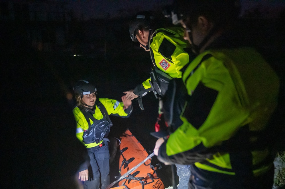 Coast Guard conducts search and rescue operations post Hurricane Ian landfall