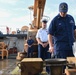 Cutterman ceremony on board the Coast Guard Cutter Marcus Hanna