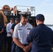 Cutterman ceremony on board the Coast Guard Cutter Marcus Hanna