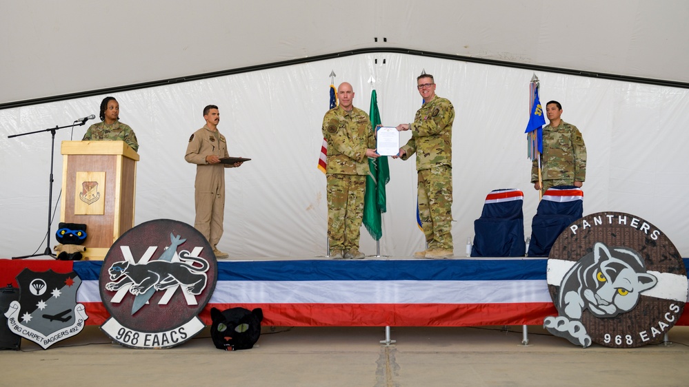 968th EAACS Inactivation Ceremony