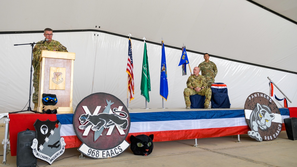 968th EAACS Inactivation Ceremony