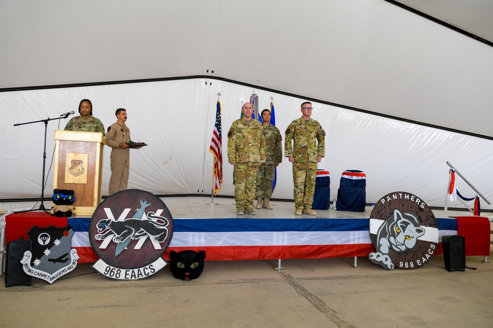 968th EAACS Inactivation Ceremony